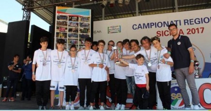 CSEN Campionato regionale Allievi a 5 - 3° classificato - vs TYRRENIUM E SPORTING BARCELONA